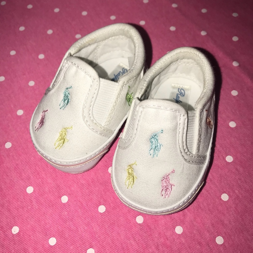 Polo Ralph Lauren crib shoe